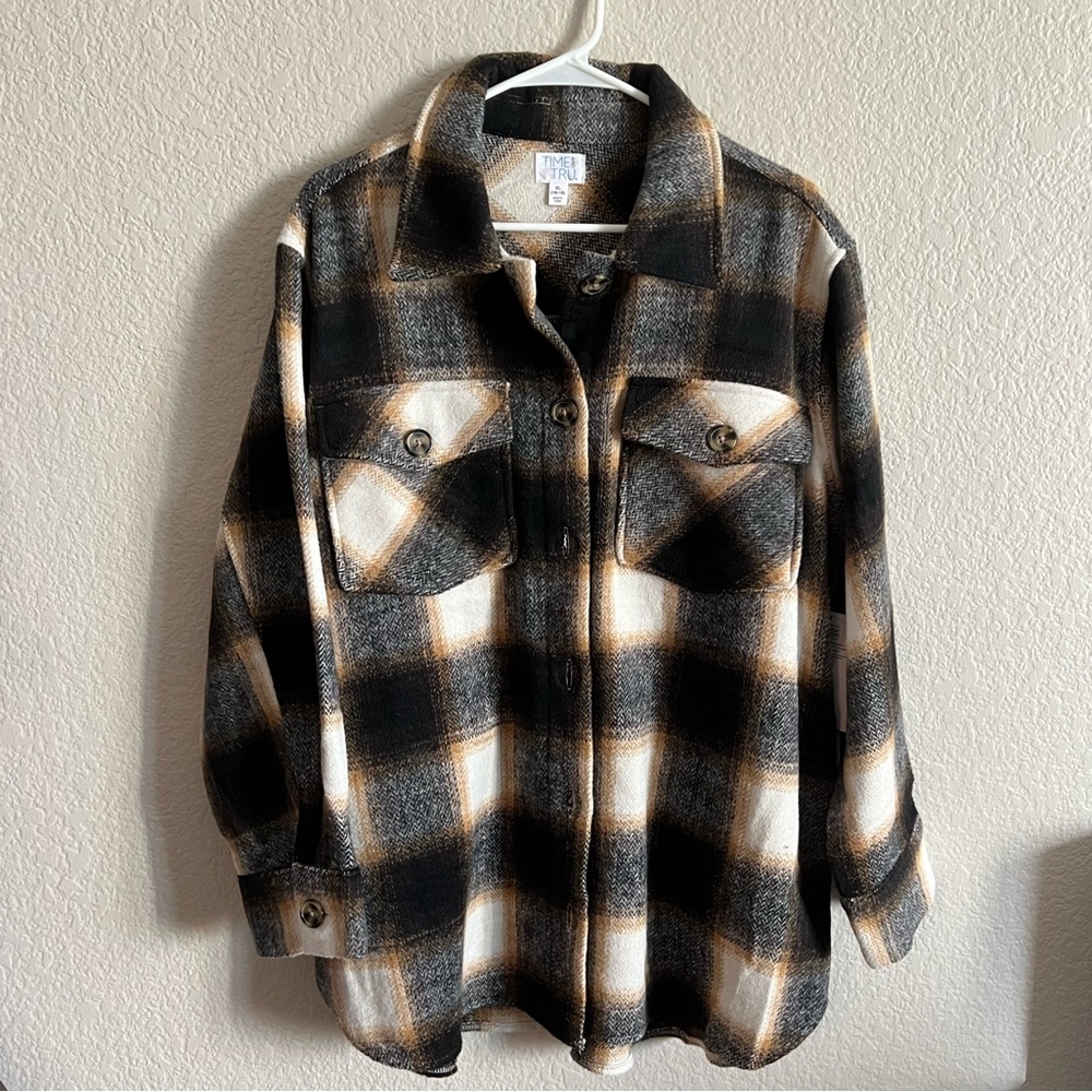 Cute Calico Plaid Jacket